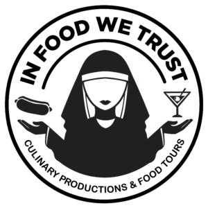 LOGO IN FOOD WE TRUST